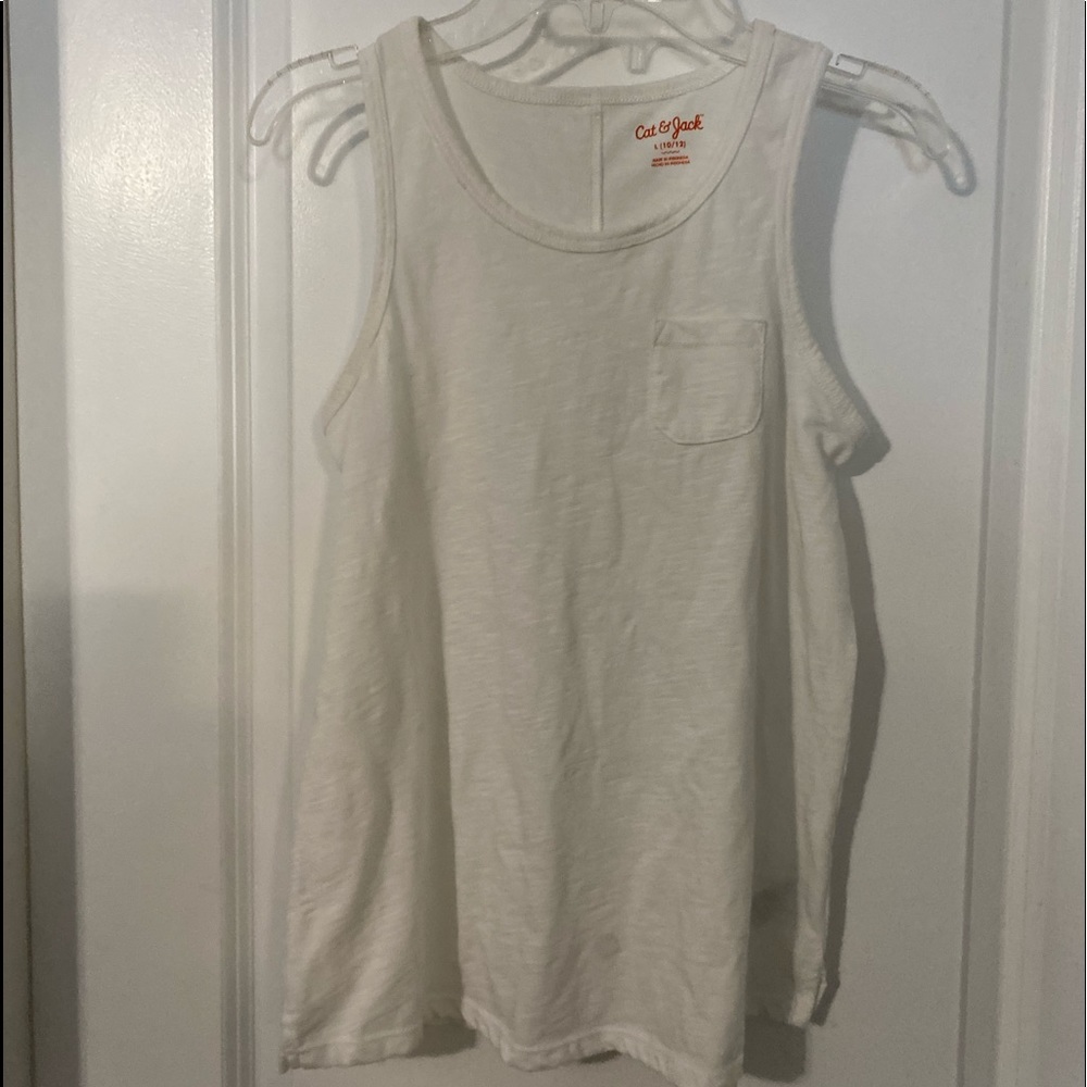 Girls Cat & Jack tank top, Sz L
